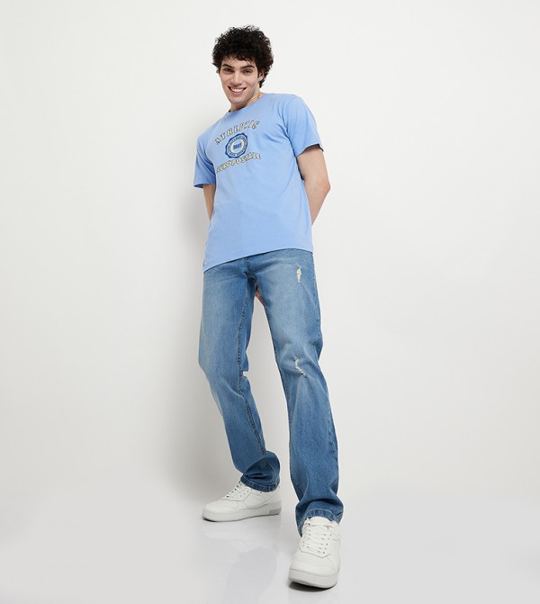 Aeropostale Aeropostale - Light Blue Straight Jeans