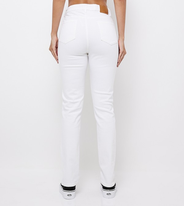 Aeropostale  Jeans - White Straight Jeans