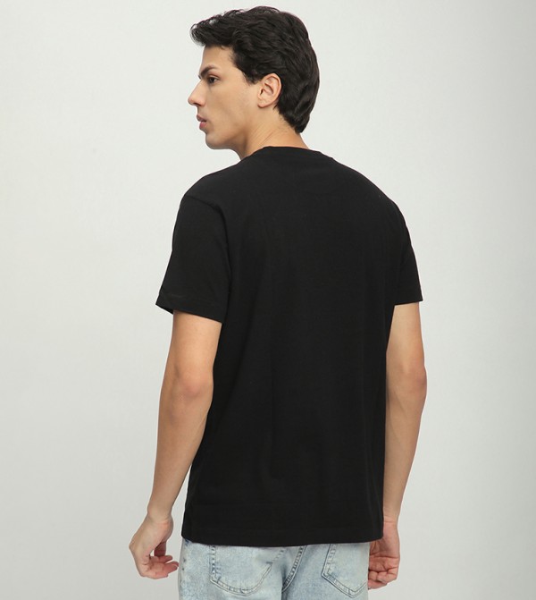 Aeropostale Aeropostale - Black Round Neck T-Shirts