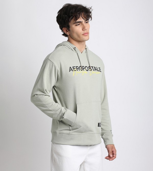 Aeropostale  Hoodies & Sweatshirts - Light Green Hoodies