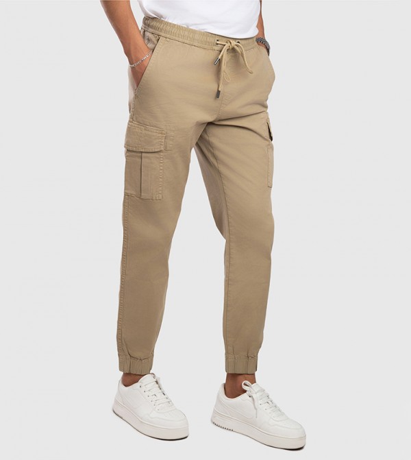 Aeropostale  Cargos - Beige Cargos