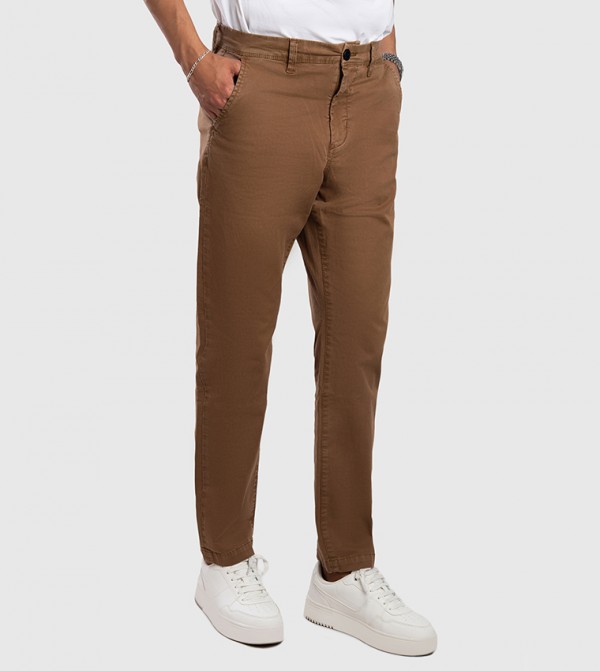 ايروبوستال بناطيل تشينو - كاكي Chinos