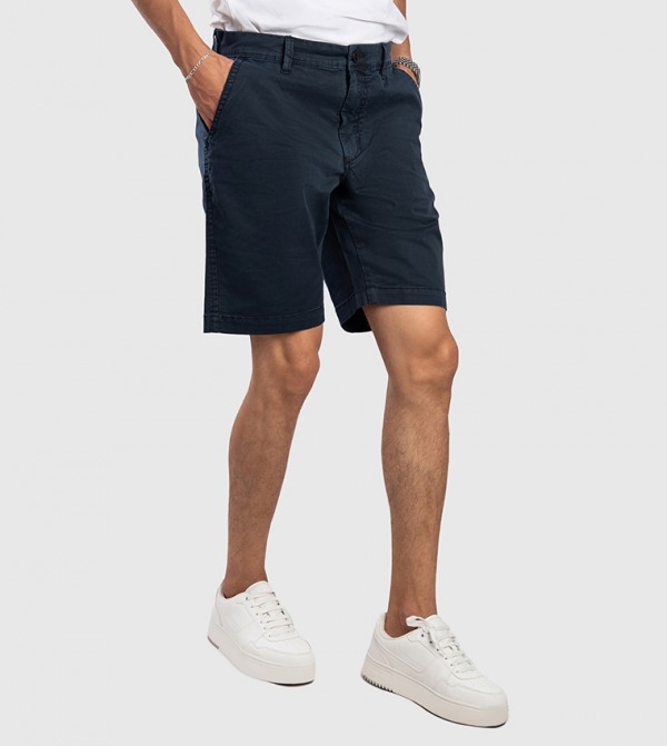 Aeropostale Aeropostale - NAVY BLUE Chino Shorts