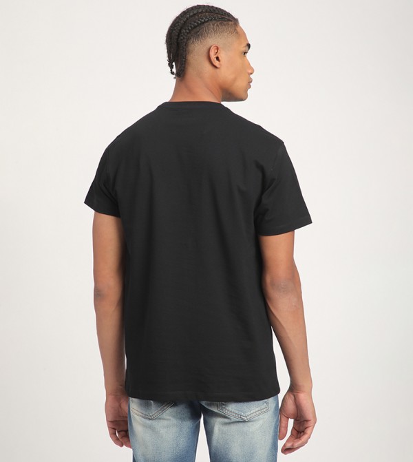  ايروبوستال  ايروبوستال - أسود Round Neck T-Shirts
