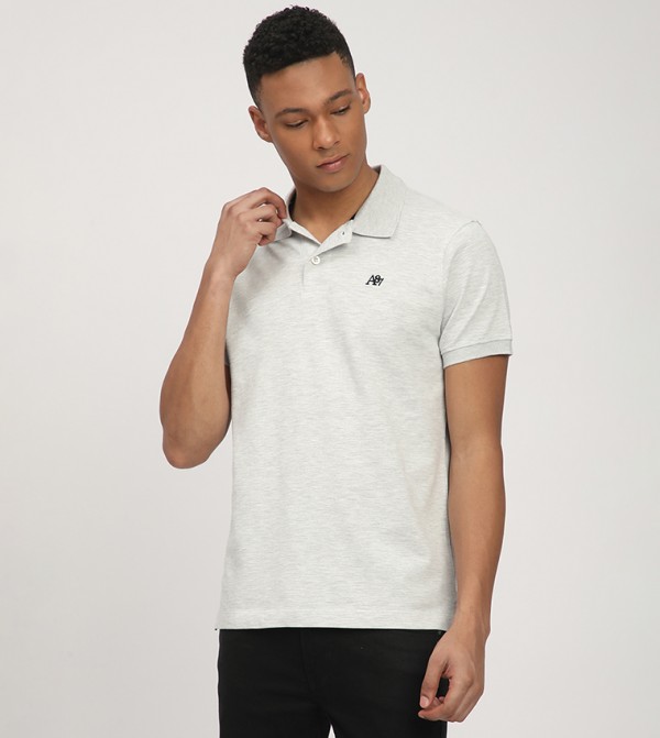 Aeropostale Aeropostale - Grey Polo T-shirts