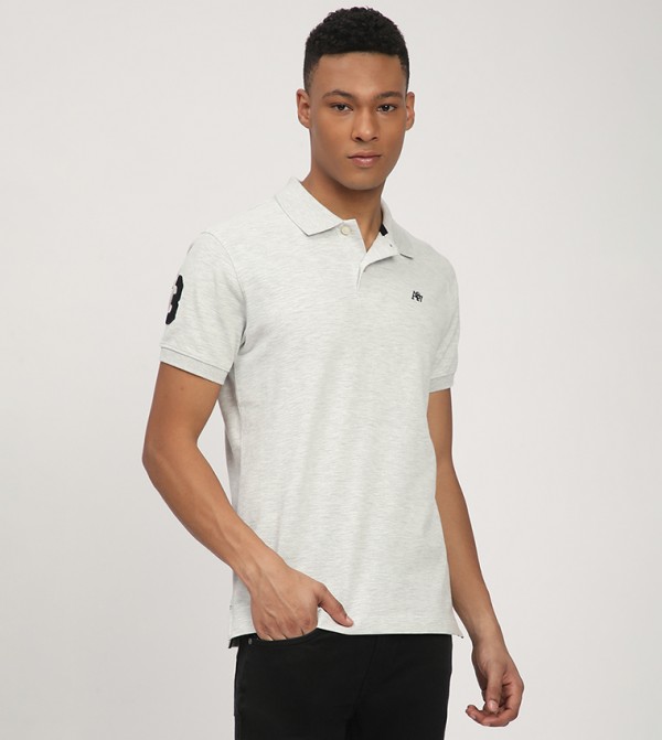 Aeropostale Aeropostale - Grey Polo T-shirts