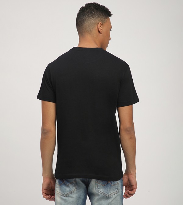 Aeropostale Aeropostale - Black Round Neck T-Shirts