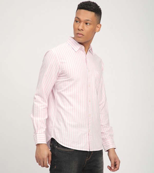 Aeropostale Aeropostale - Light Pink Long Sleeves