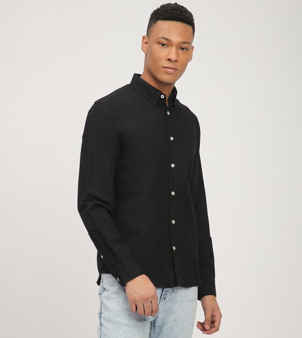 ايروبوستال  قمصان - أسود Long Sleeves