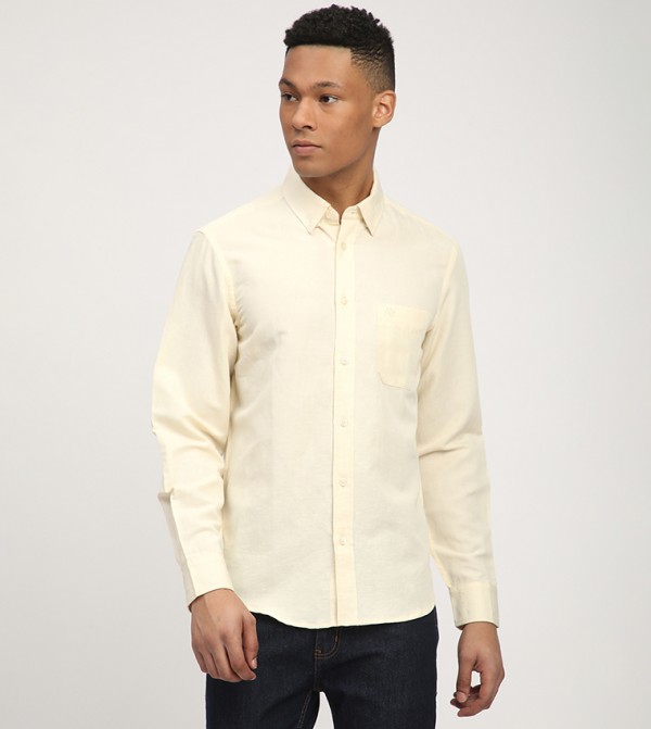 Aeropostale Aeropostale - Light Yellow Long Sleeves