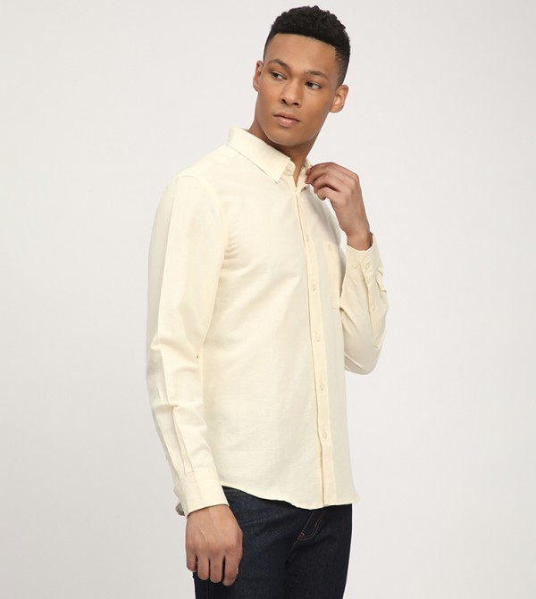 Aeropostale Aeropostale - Light Yellow Long Sleeves