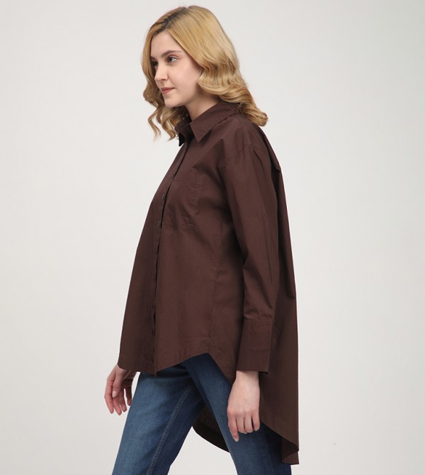 Aeropostale Aeropostale - Brown Shirts