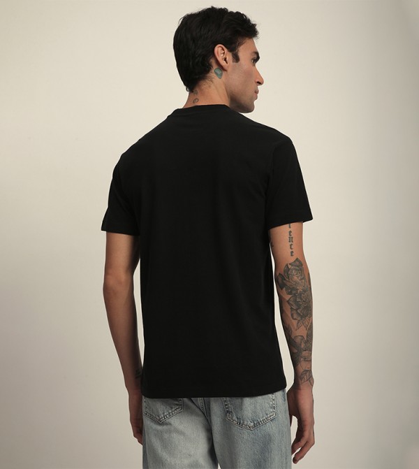 Aeropostale Aeropostale - Black Round Neck T-Shirts