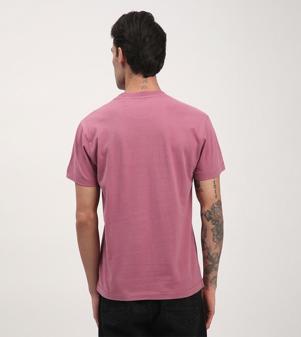  ايروبوستال  ايروبوستال - وردي Round Neck T-Shirts
