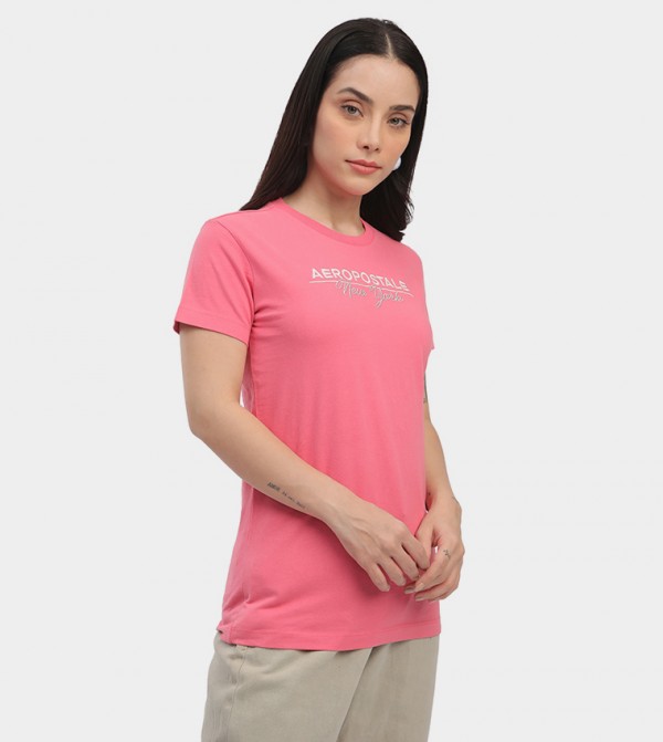 Aeropostale Aeropostale - Pink Short Sleeve T-Shirts