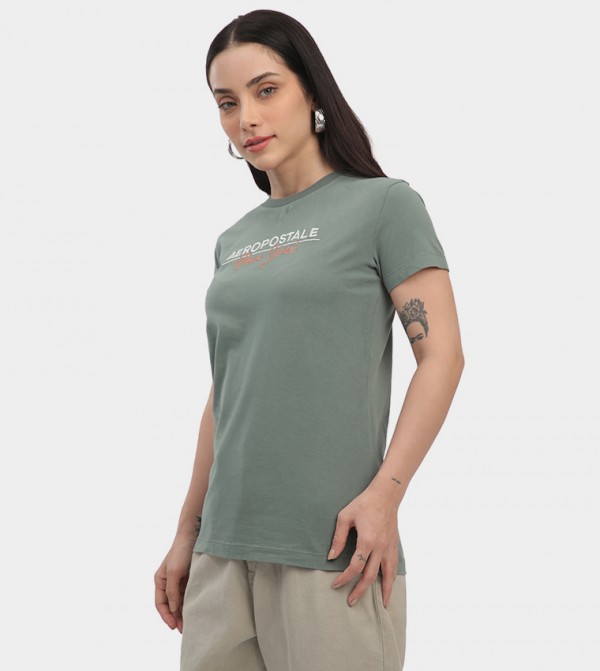 Aeropostale Aeropostale - Green Short Sleeve T-Shirts