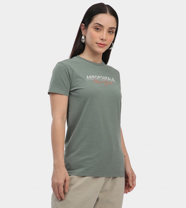 Aeropostale Aeropostale - Green Short Sleeve T-Shirts