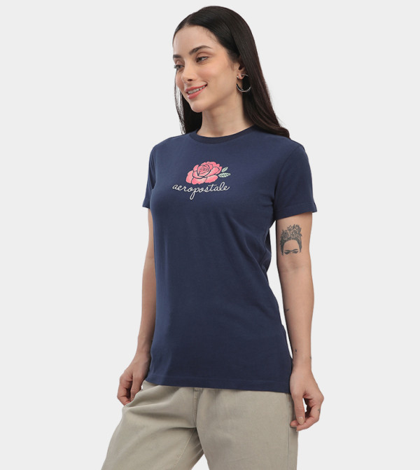 Aeropostale Aeropostale - Blue Short Sleeve T-Shirts