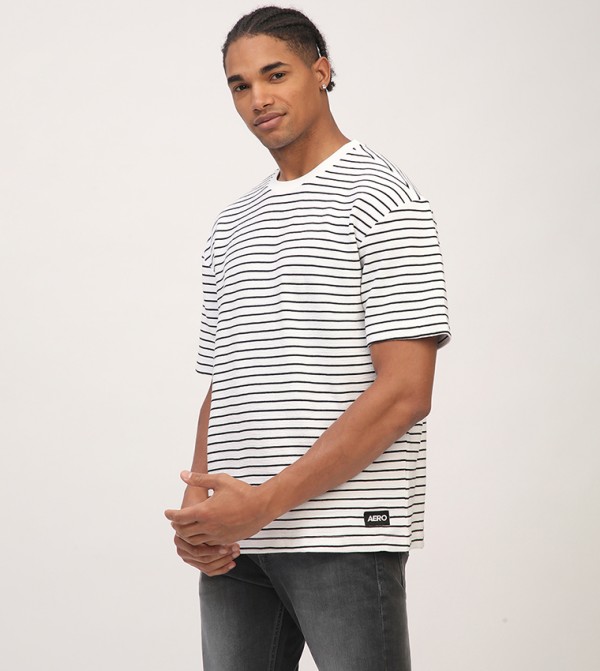 Aeropostale Aeropostale - White Round Neck T-Shirts