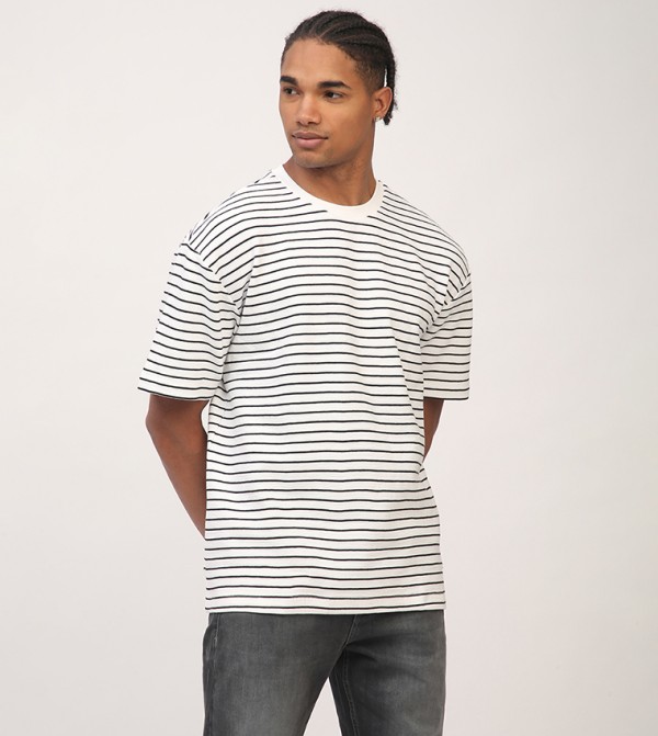 Aeropostale Aeropostale - White Round Neck T-Shirts