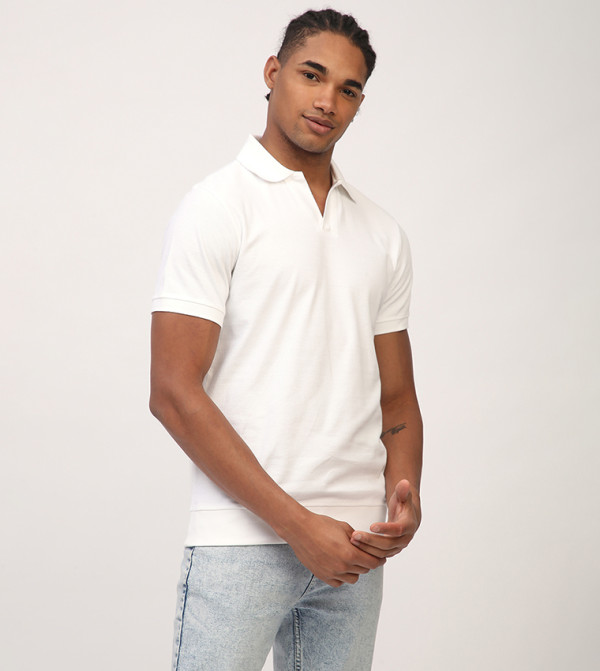Aeropostale Aeropostale - White Polo T-shirts