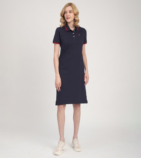  ايروبوستال  ايروبوستال - NAVY BLUE Shirt & T-Shirt Dresses