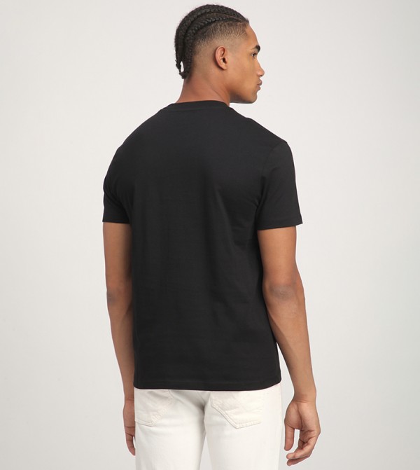  ايروبوستال  ايروبوستال - أسود Round Neck T-Shirts