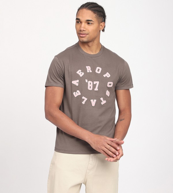Aeropostale Aeropostale - Brown Casual T-Shirts