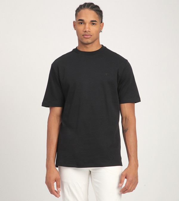 Aeropostale Aeropostale - Black Round Neck T-Shirts