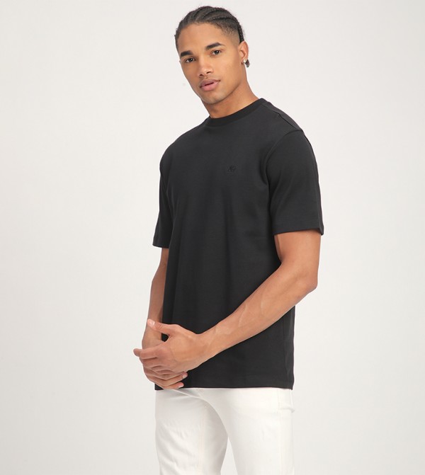 Aeropostale Aeropostale - Black Round Neck T-Shirts