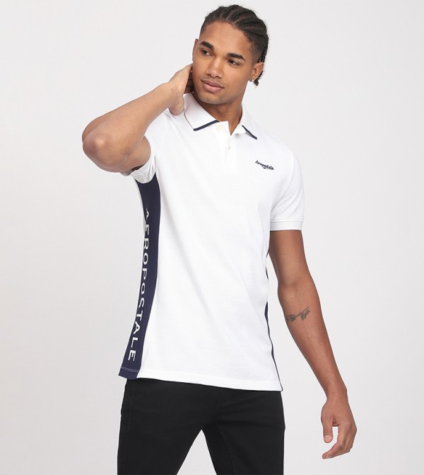 Aeropostale Aeropostale - White Polo T-shirts