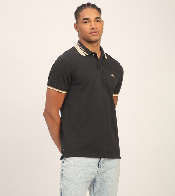 Aeropostale Aeropostale - Grey Round Neck T-Shirts