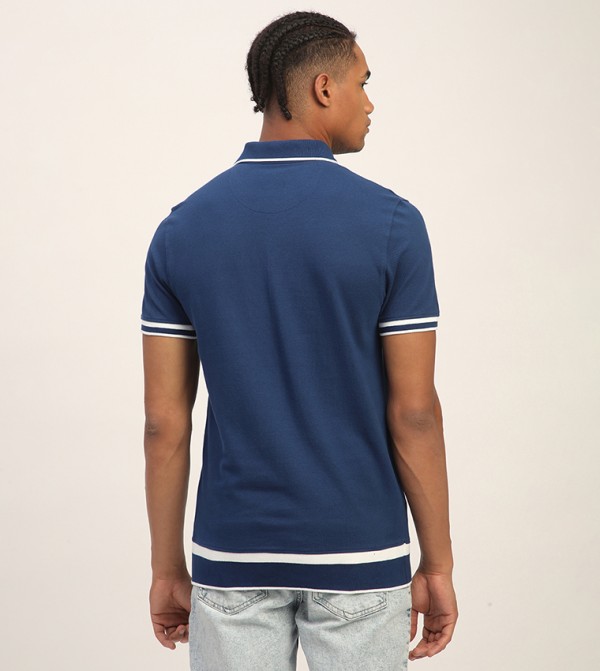 Aeropostale Aeropostale - Blue Round Neck T-Shirts