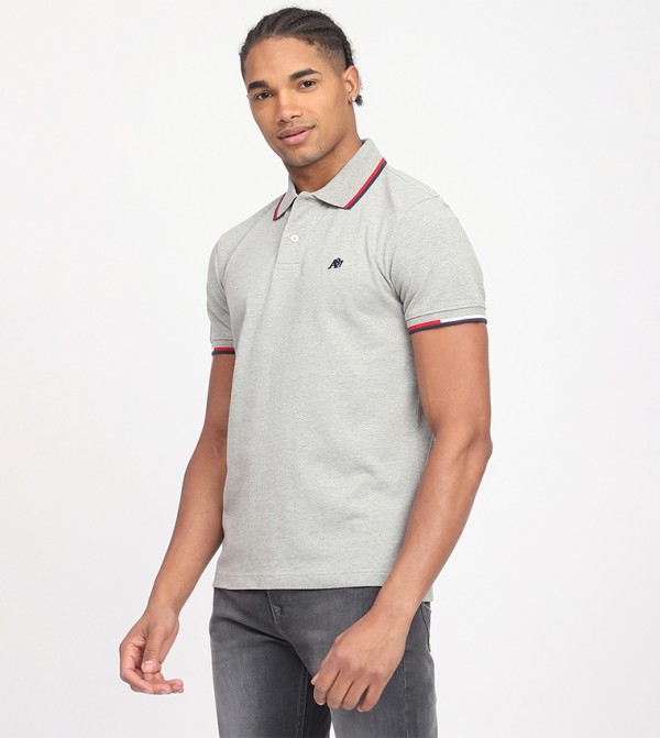 Aeropostale Aeropostale - Grey Polo T-shirts