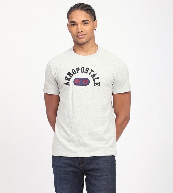 Aeropostale Aeropostale - Grey Casual T-Shirts