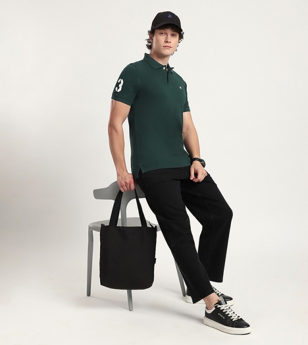 Aeropostale Aeropostale - Dark Green Polo T-shirts