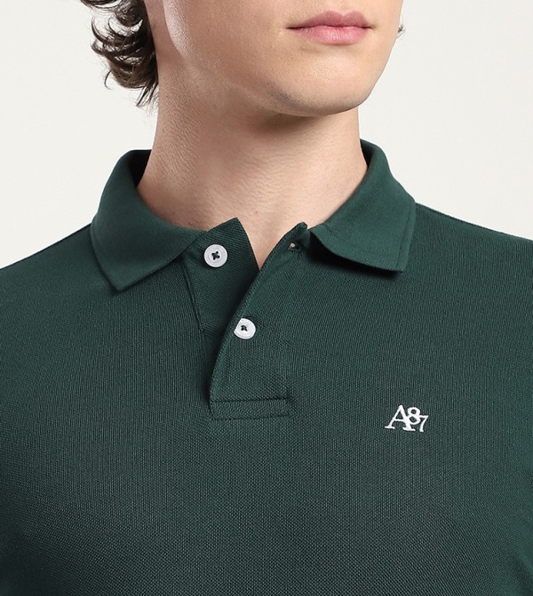 Aeropostale Aeropostale - Dark Green Polo T-shirts