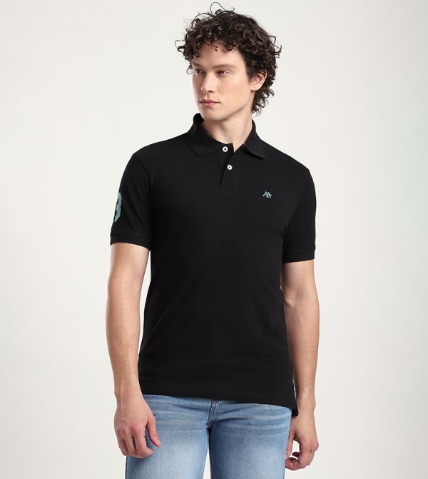Aeropostale Aeropostale - Black Polo T-shirts