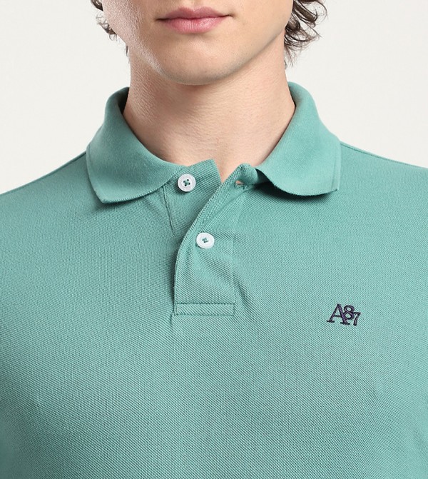 Aeropostale Aeropostale - Light Green Polo T-shirts