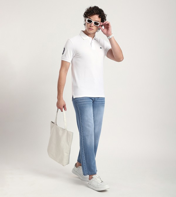 Aeropostale Aeropostale - White Polo T-shirts