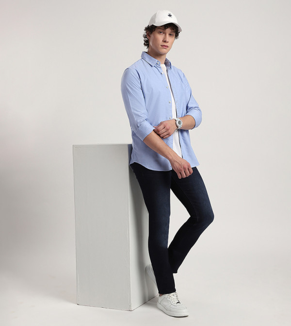 Aeropostale Shirts - Blue Long Sleeves