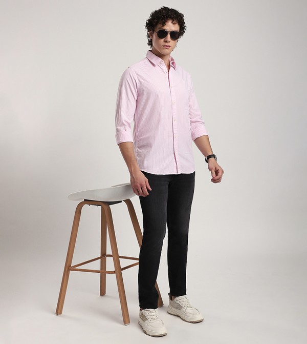 Aeropostale Aeropostale - Light Pink Long Sleeves