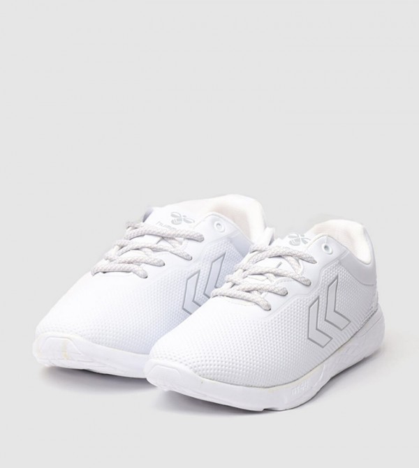 Hummel  - White Lace Up