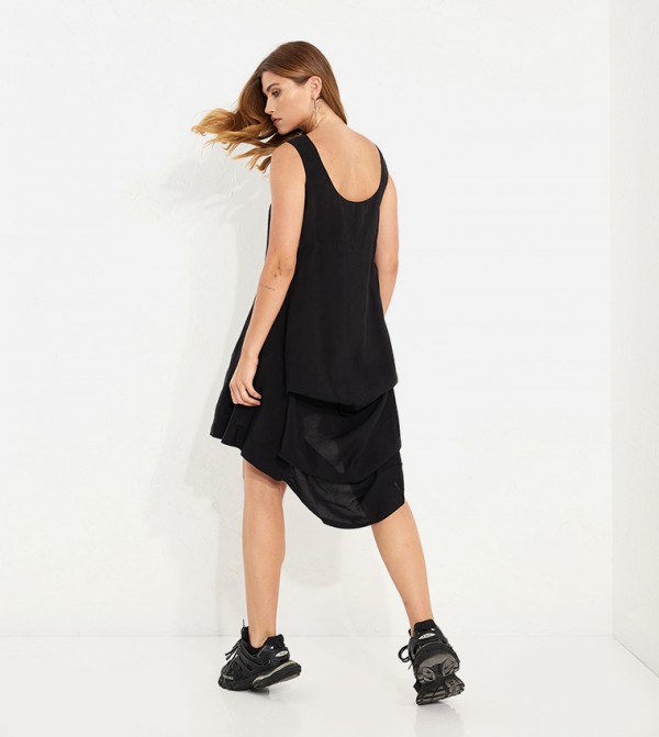 ViaDelleRose ViaDelleRose - Black Casual Dresses