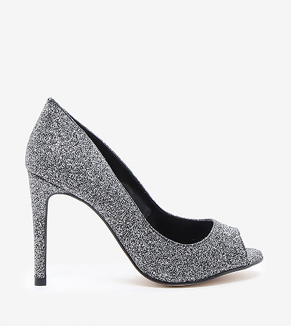 WERNER  - Silver Peeptoe