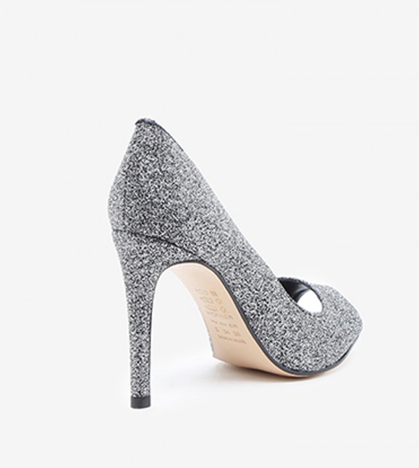 WERNER  - Silver Peeptoe