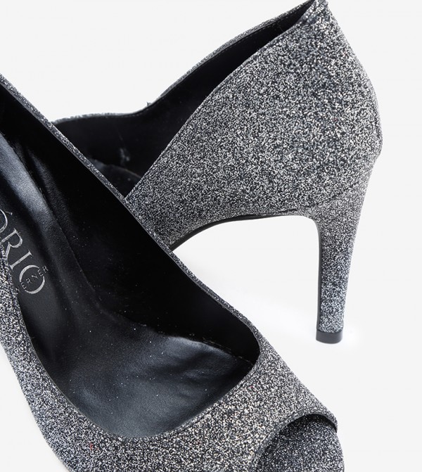 WERNER  - Silver Peeptoe