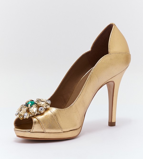 WERNER WERNER - Gold Pumps