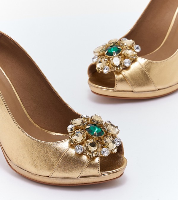 WERNER WERNER - Gold Pumps