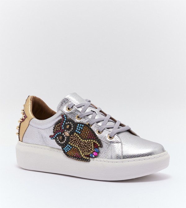 WERNER WERNER - Silver Low Top